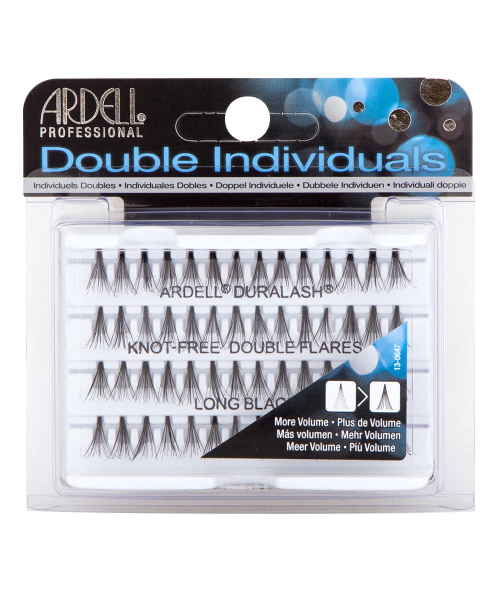 Ardell Double Individuals Knot-Free Double Flares Black, COSMETICS MAKEUP - Cloré Beauty