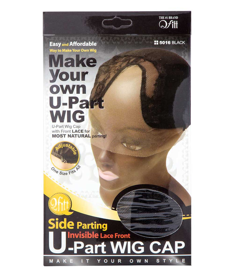 M&M Qfitt Side Parting U-Part Wig Cap [With Lace)] 