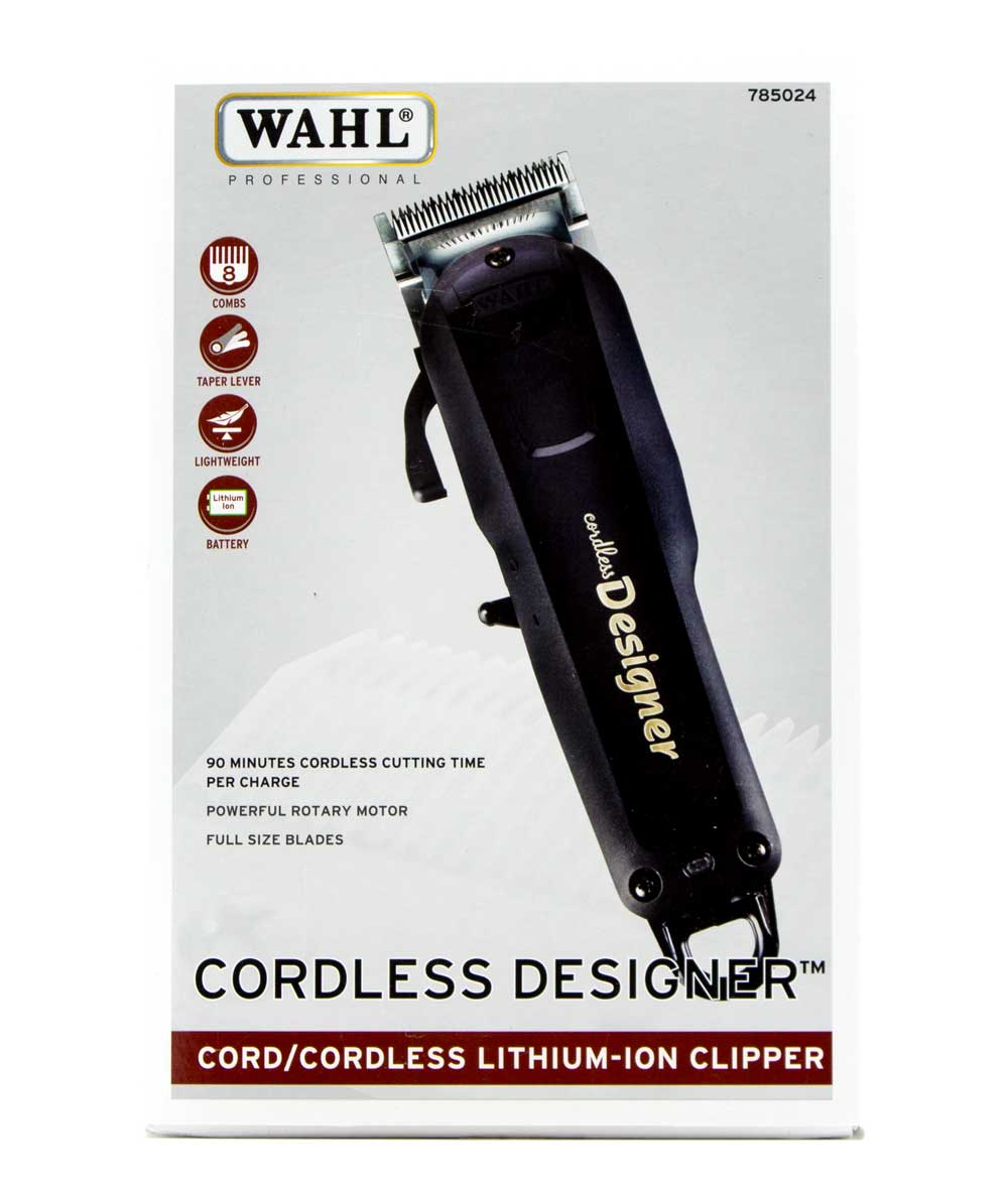 Wahl Cordless Designer [Cord/Cordless Lithium-Ion Clipper] #8591