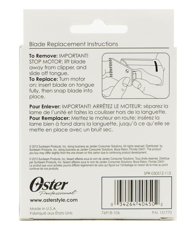 Oster Blade 18 Skiptooth [1/8In, 3.2mm] #76918-106