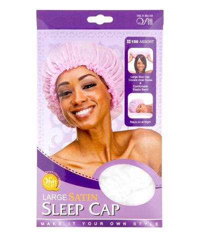 M&M Qfitt Large Satin Sleep Cap