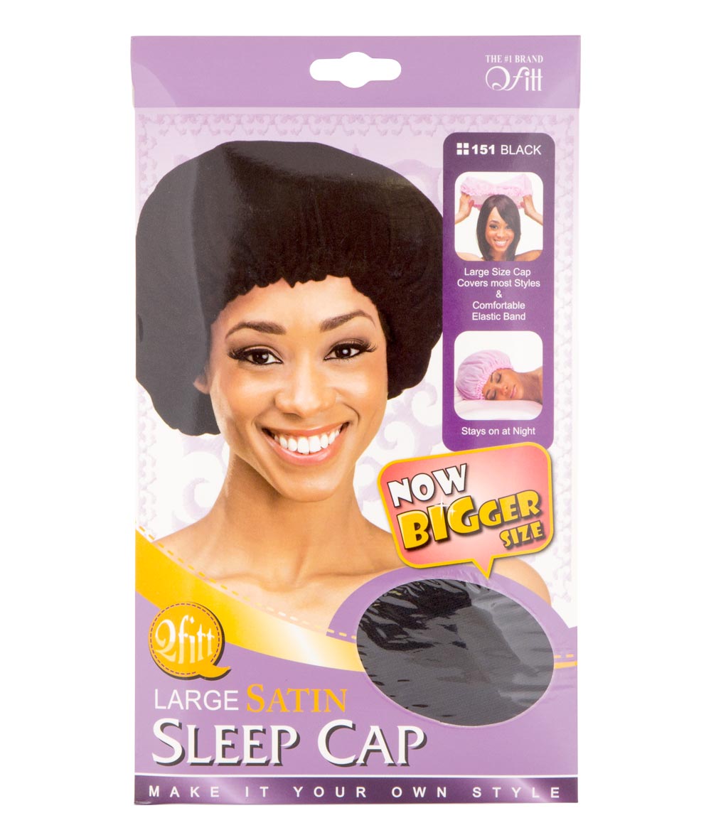 M&M Qfitt Large Satin Sleep Cap