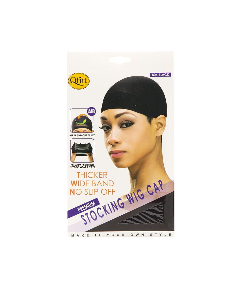 M&M Qfitt Premium Stocking Wig Cap, Accessory - Cloré Beauty