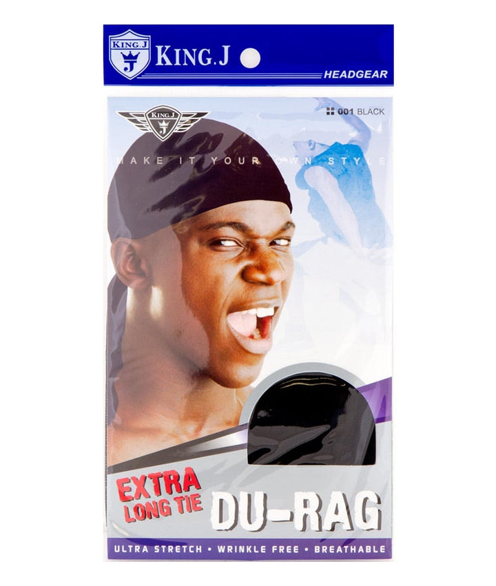 M&M King.J Extra Long Tie Du-Rag