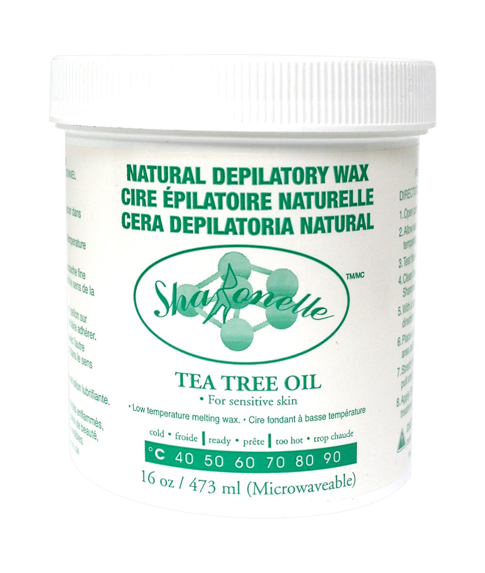 Sharonelle Natural Depilatory Wax Microwaveable 16 Oz