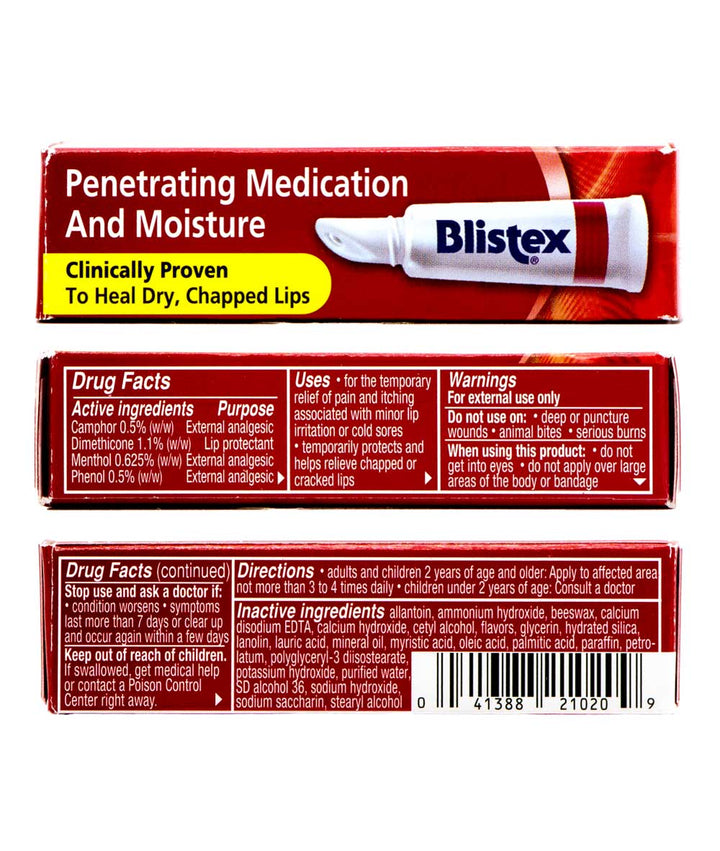 Blistex Medicated Lip Ointment 6g