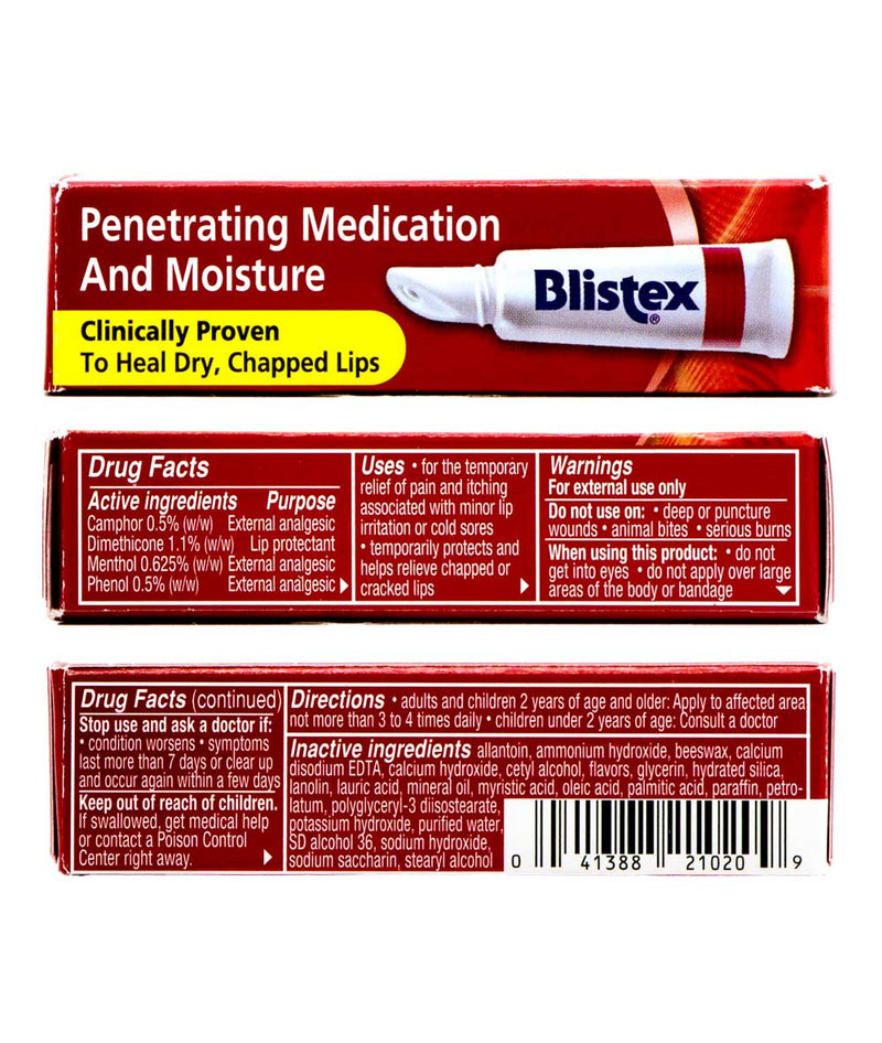 Blistex Medicated Lip Ointment 6 G