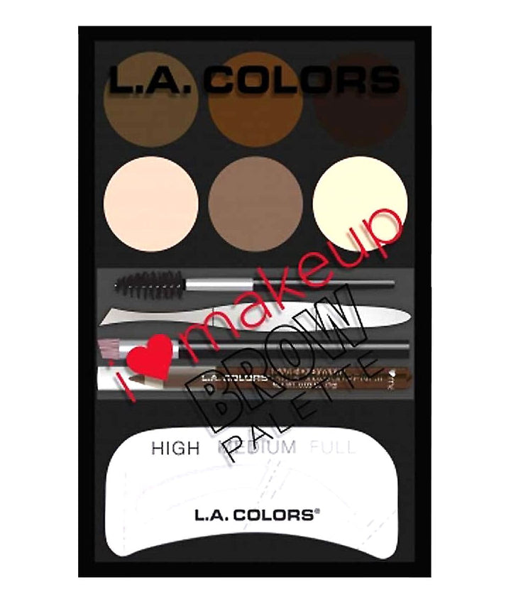 L.A. Colors I Heart Brow Palette