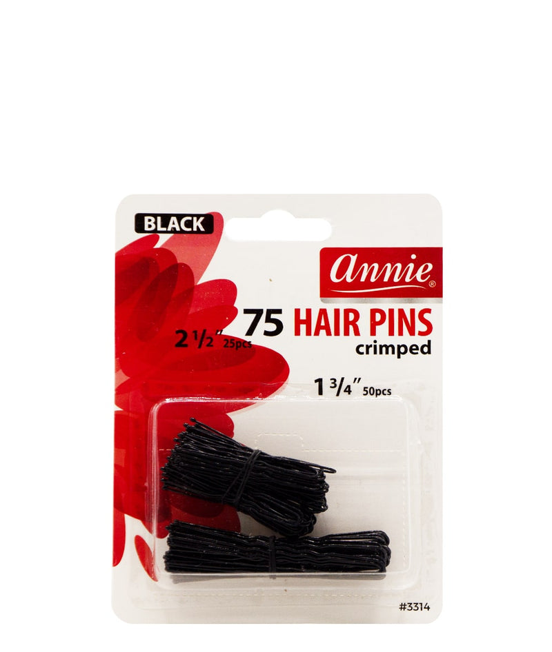 Annie 75 Hair Pins Ball Tipped 1 3/4In&2 1/2In 