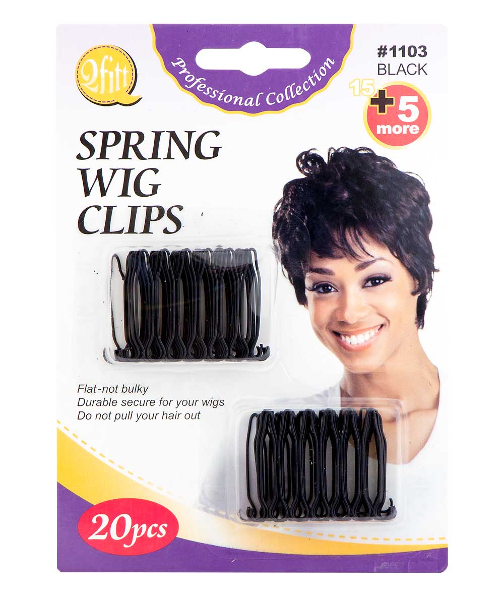 M&M Qfitt Spring Wig Clips, ACCESSORIES JEWELRY FASHION - Cloré Beauty