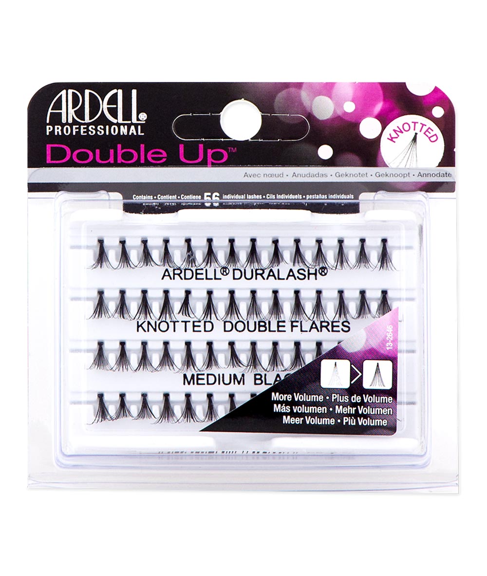 Ardell Individuals Double Up Knotted Double Flares-Black, COSMETICS MAKEUP - Cloré Beauty