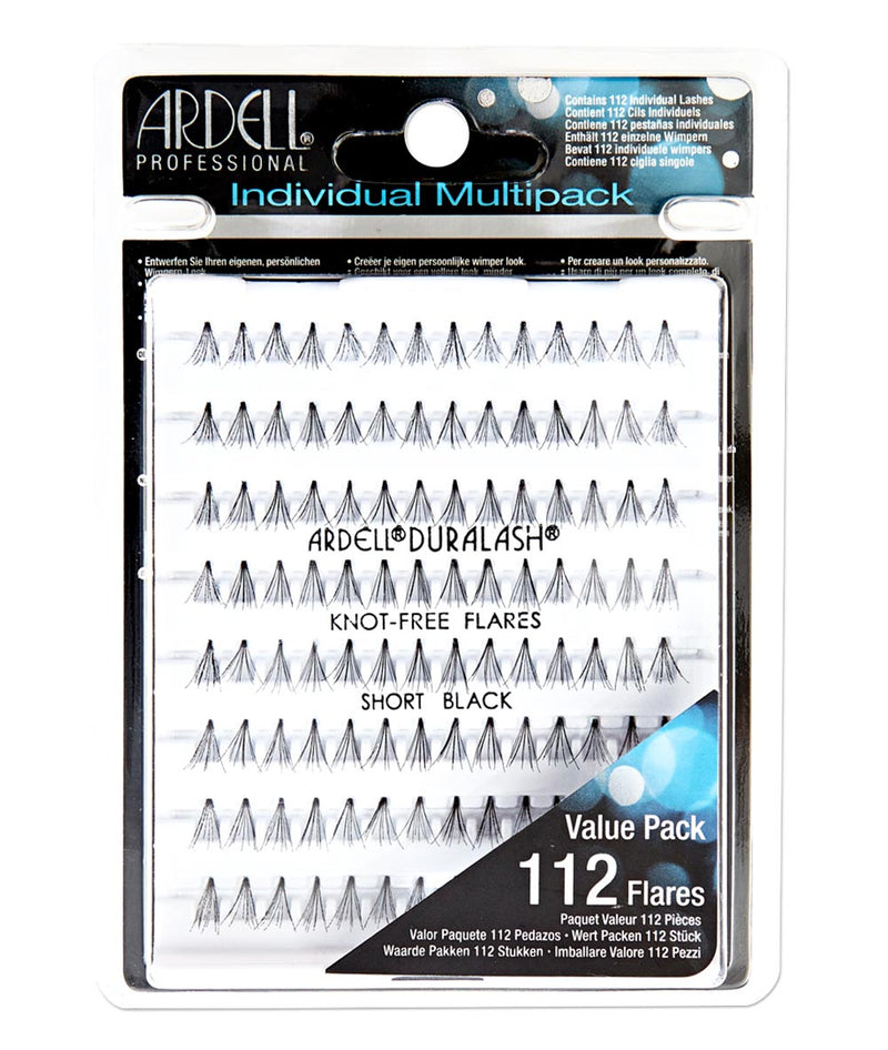 Ardell Individual Multipack Knot-Free Flares-Black
