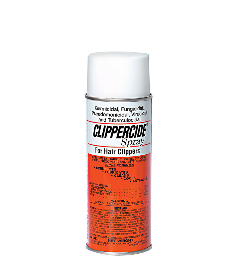 Clippercide Spray For Hair Clippers 12 oz