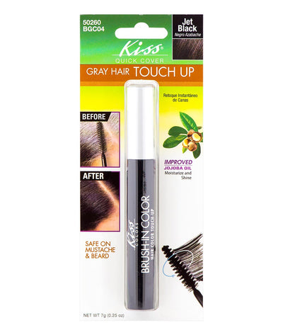 Kiss Quick Cover Gray Hair Touch Up Brush-In Color 7 G #Bgc