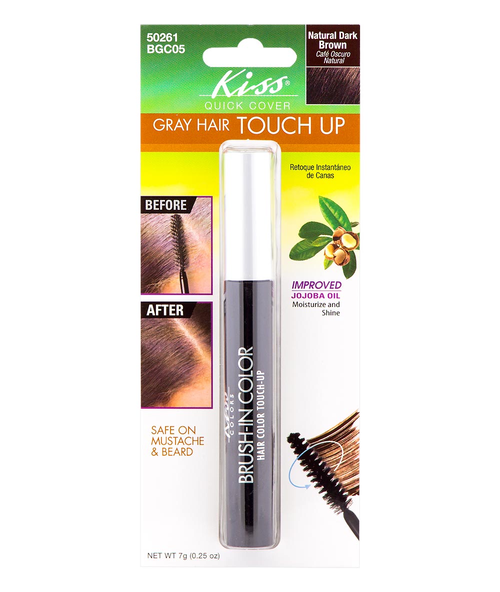 Kiss Quick Cover Gray Hair Touch Up Brush-In Color 7 G #Bgc, Hair Care - Cloré Beauty