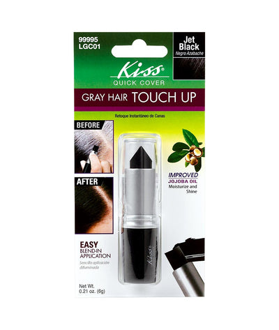 Kiss Quick Cover Gray Hair Touch Up Blend-In Applicator 6 G #Lgc
