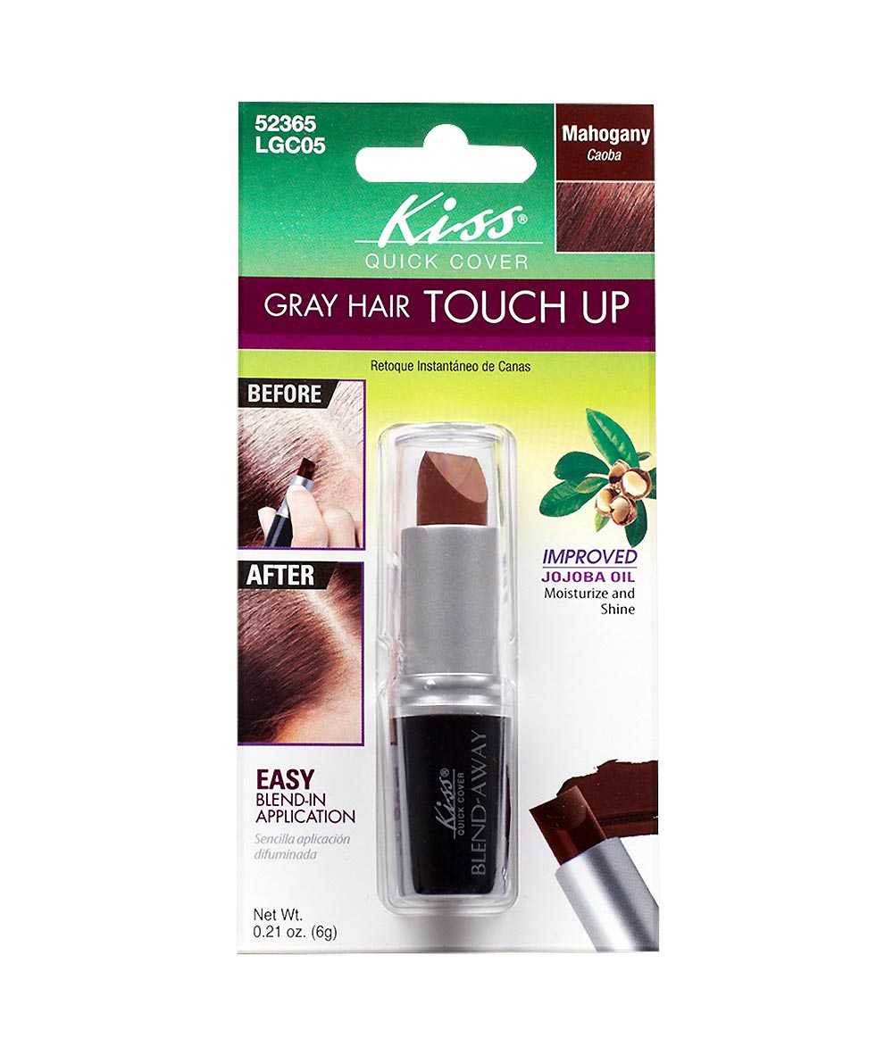 Kiss Quick Cover Gray Hair Touch Up Blend-In Applicator 6 G #Lgc, HAIR CARE - Cloré Beauty