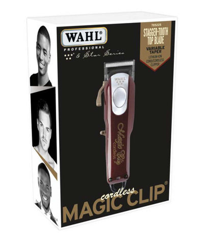 Wahl 5 Star Series Cordless Magic Clip [Stagger-Tooth Top Blade] #8148