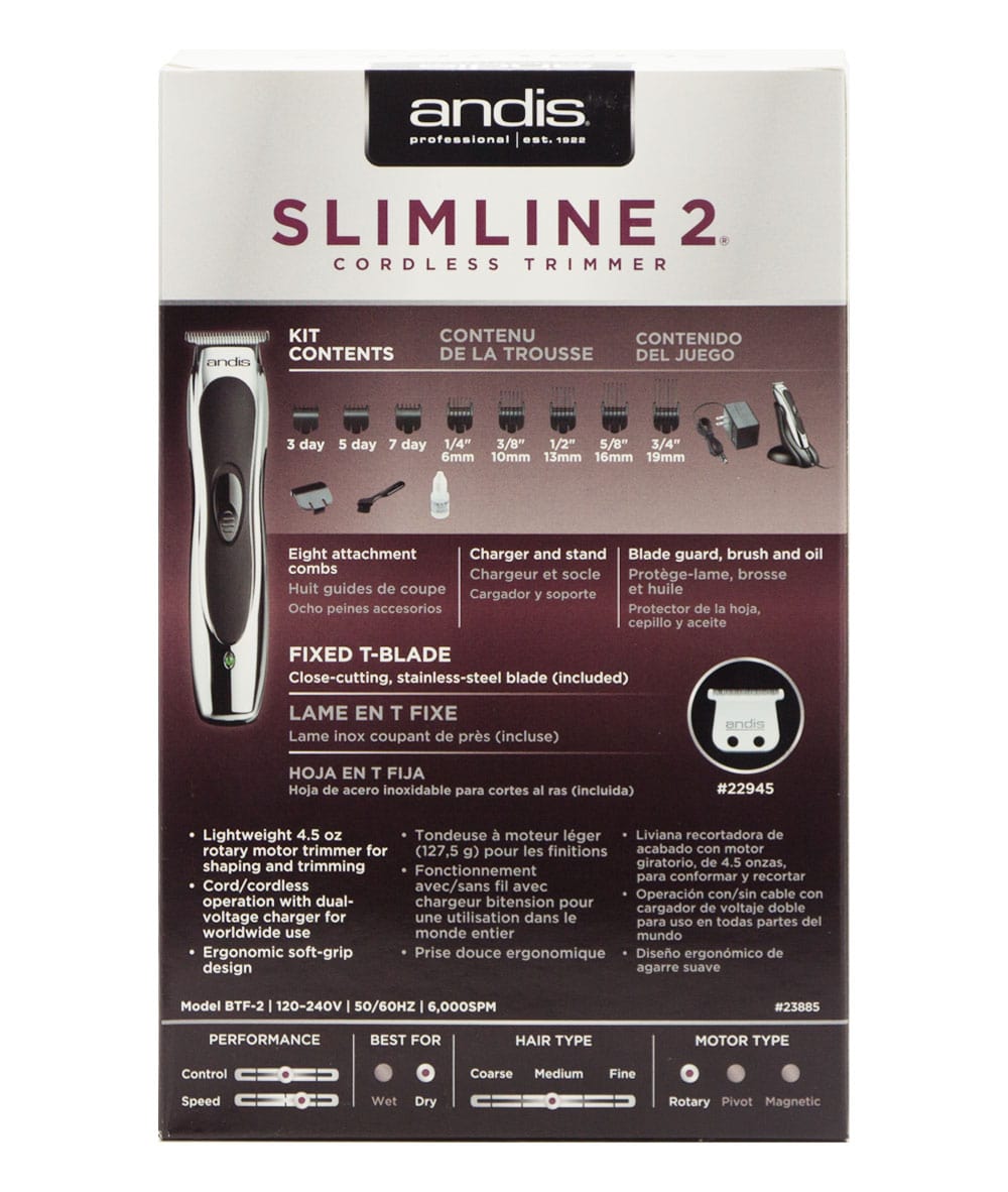 Andis sale professional slimline 2 cordless trimmer