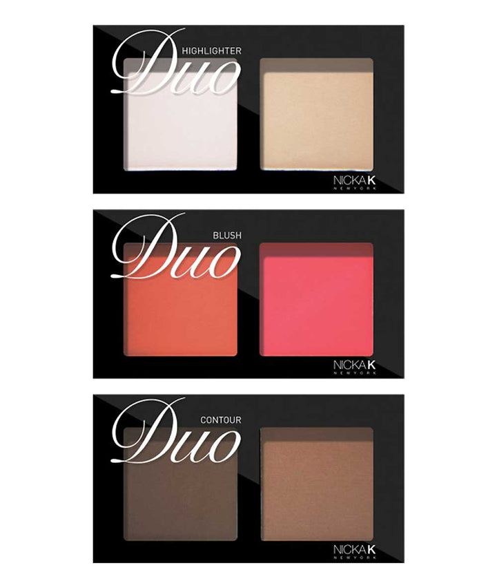 Nicka K New York Blush, Contour, Highlight Duos #Ndo