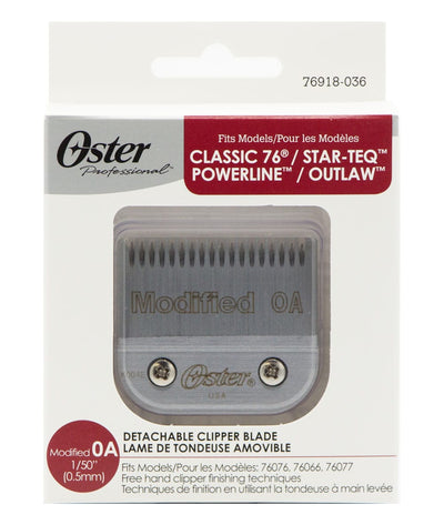 Oster Blade Modified 0A [1/50In, 0.5mm] #76918-036