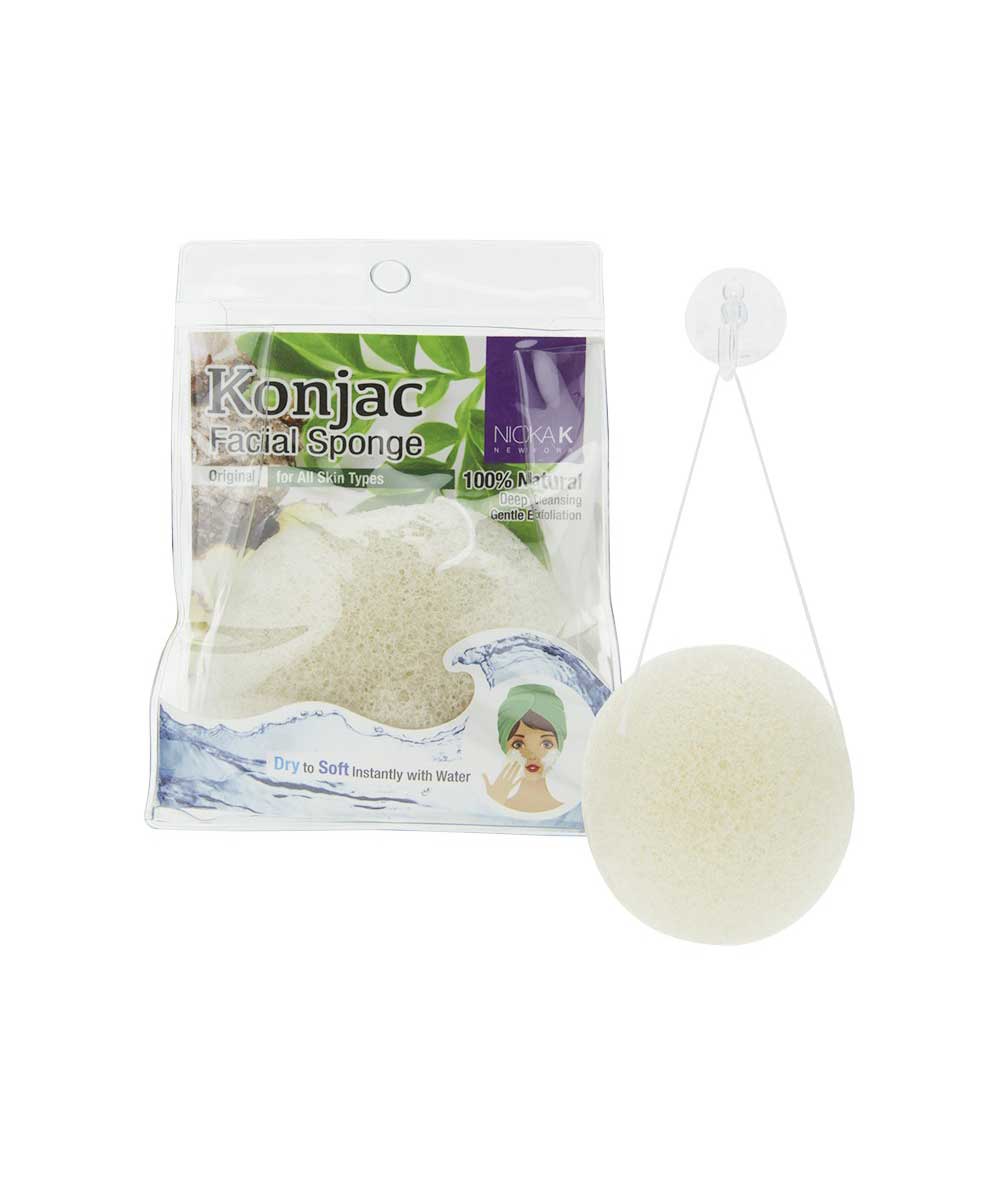 Nicka K Konjac Facial Sponge #Ns, COSMETICS MAKEUP - Cloré Beauty