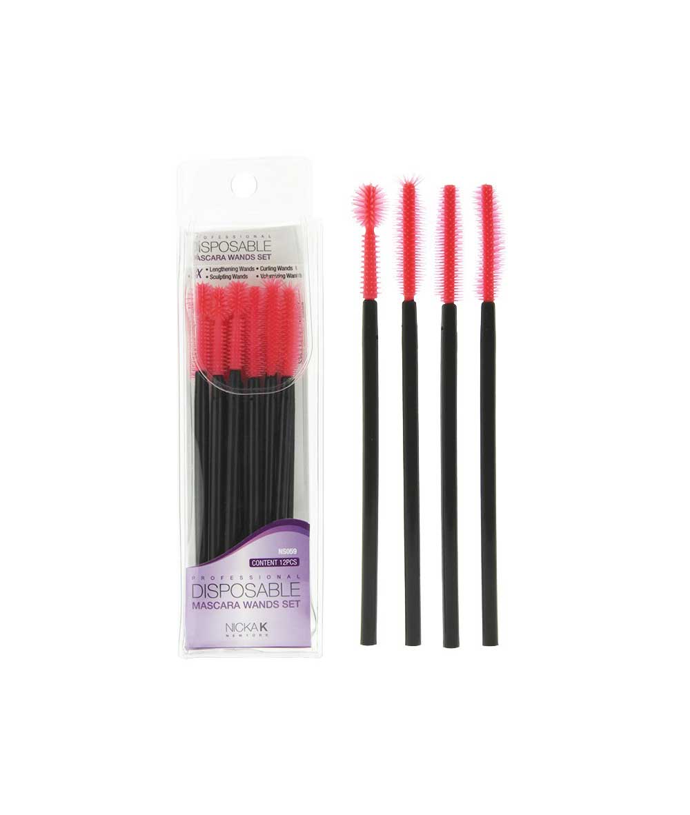 Nicka K New York Disposable Mascara Wands Set 12PCS #Ns059