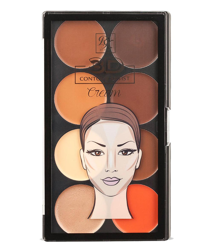 Ruby Kisses 3D Contour Artist Cream Palette 2.8 G #Rpcc