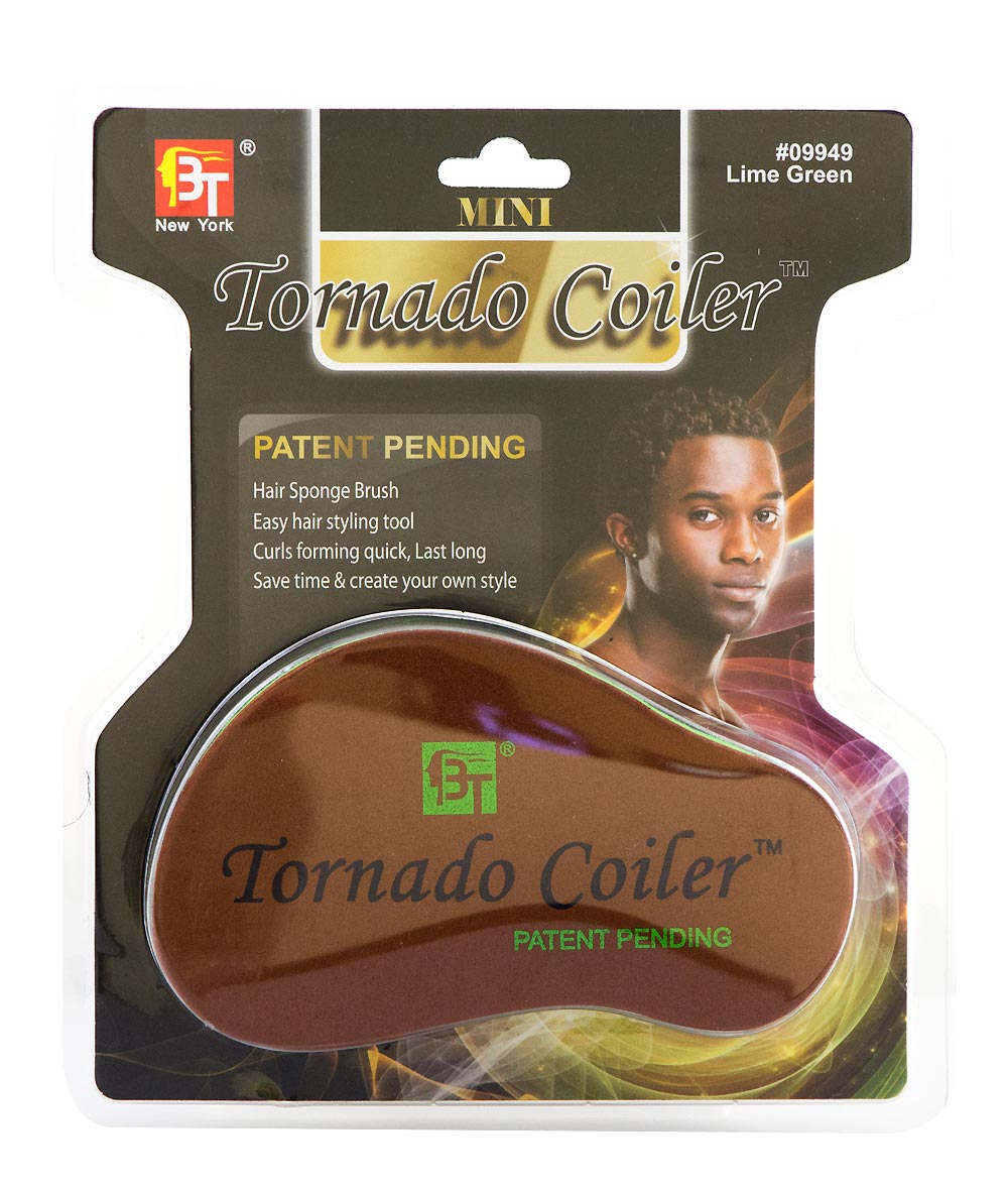 Tornado Coiler Mini Sponge Brush, HAIR STYLING TOOLS - Cloré Beauty