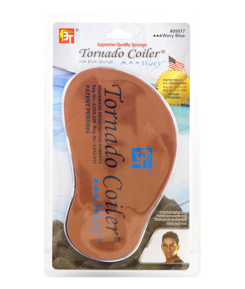 Tornado Coiler Sponge Brush, HAIR STYLING TOOLS - Cloré Beauty