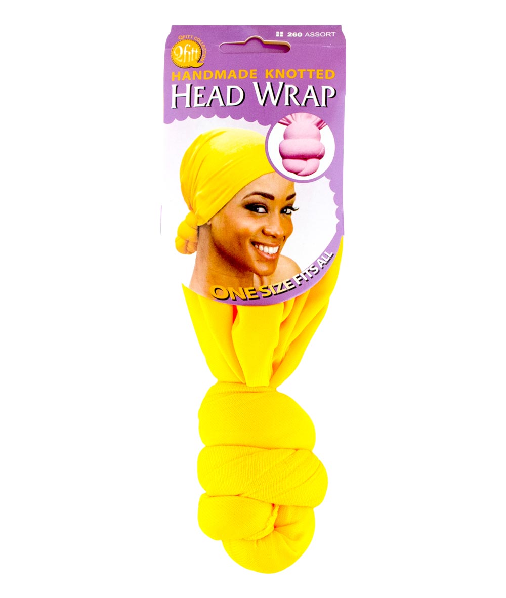 M&M Qfitt Handmade Knotted Head Wrap, ACCESSORIES JEWELRY FASHION - Cloré Beauty