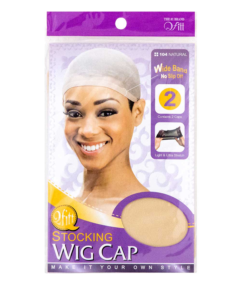 M&M Qfitt Stocking Wig Cap Wide Band No Slip Off, ACCESSORIES JEWELRY FASHION - Cloré Beauty