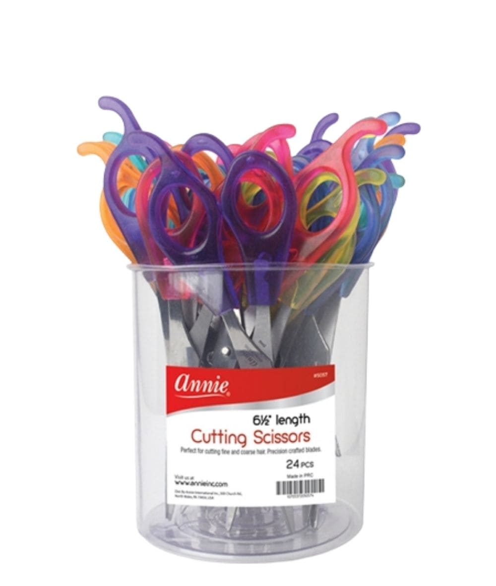 Annie Transparent Shears #5057 [Assorted]-1PCS, HAIR STYLING TOOLS - Cloré Beauty
