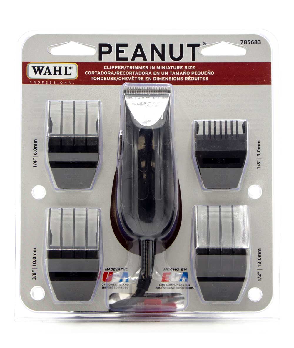 Wahl Peanut Clipper/Trimmer In Miniature Size [Black] #8655-200, HAIR STYLING TOOLS - Cloré Beauty