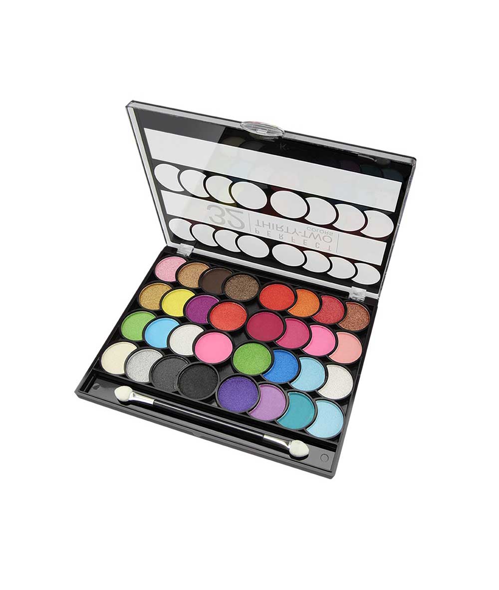 Nicka K New York Perfect 32 Colors Palette Makeup Set 32.8 G #Ap, COSMETICS MAKEUP - Cloré Beauty