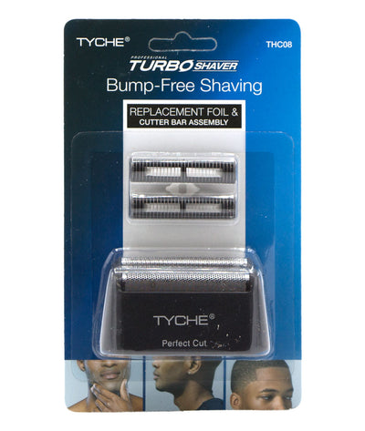 Tyche Turbo Shaver Bump-Free Shaving [Replacement Foil&Cutter Bar Assembly] #Thc08