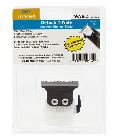 Wahl Detach T-Wide Snap-On Trimmer Blade [Standard] #2227