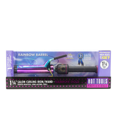 Hot Tools Salon Curling Iron/Wand Rainbow Gold [1 1/4In] #Ht1110Rb