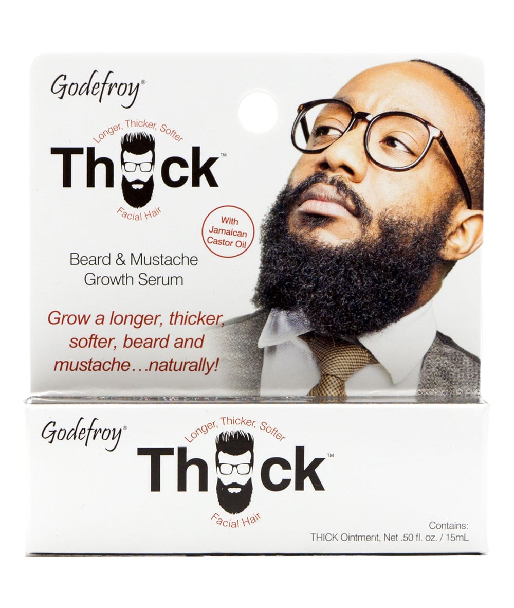 Godefroy Thick Beard & Mustache Growth Serum 15 ml, COSMETICS MAKEUP - Cloré Beauty
