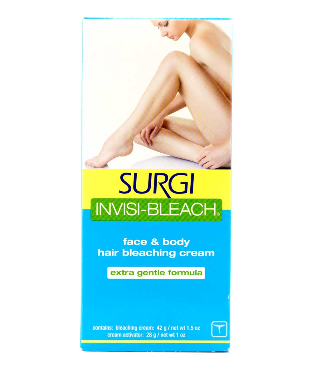 Surgi Invisi-Bleach Face & Body Hair Bleaching Cream [Extra Gentle Formula] 2.5 oz, SKIN CARE - Cloré Beauty