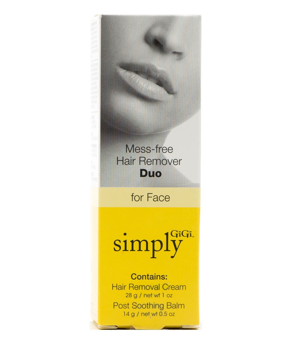 Gigi Simply Mess-Free Hair Remover Duo [Face] 14 G, SKIN CARE - Cloré Beauty