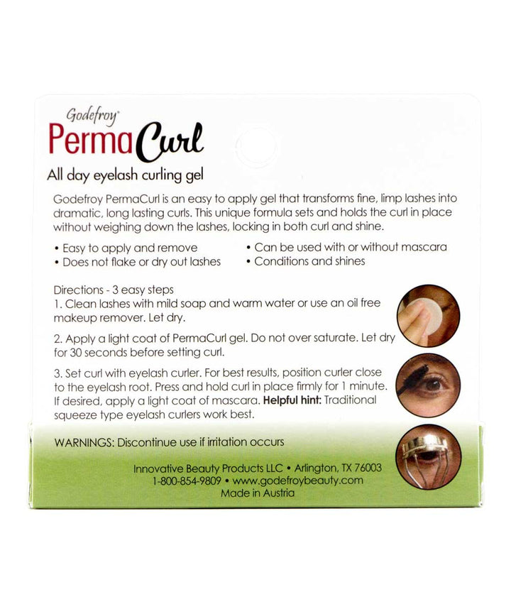 Godefroy Perma Curl All Day Eyelash Curling Gel 3 ml