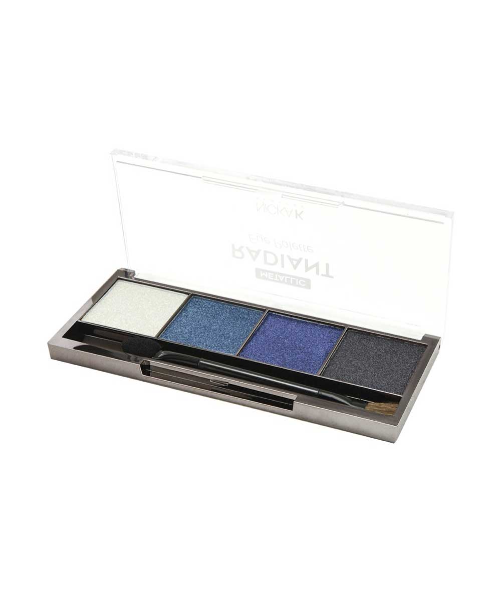 Nicka K Metallic Radiant Eye Palette 8.8 G #Nre