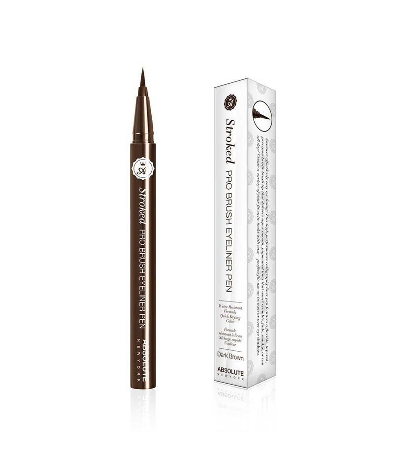 Absolute New York Stroked Pro Brush Eyeliner Pen 0.55 Ml 