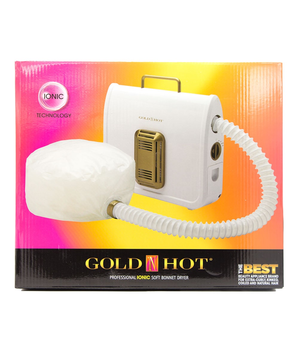 Gold N Hot Professional Ionic Soft Bonnet Dryer #Gh3985, HAIR STYLING TOOLS - Cloré Beauty