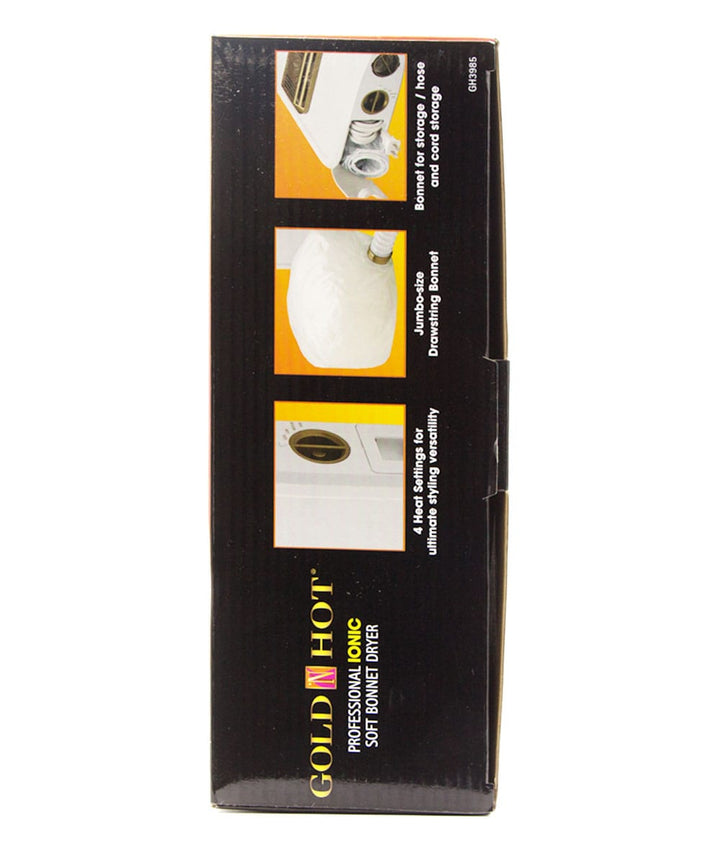 Gold N Hot Professional Ionic Soft Bonnet Dryer #Gh3985