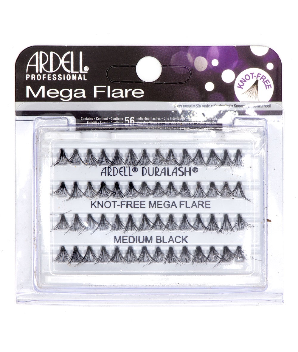 Ardell Mega Flare Duralash Knot-Free Mega Flare-Black, COSMETICS MAKEUP - Cloré Beauty
