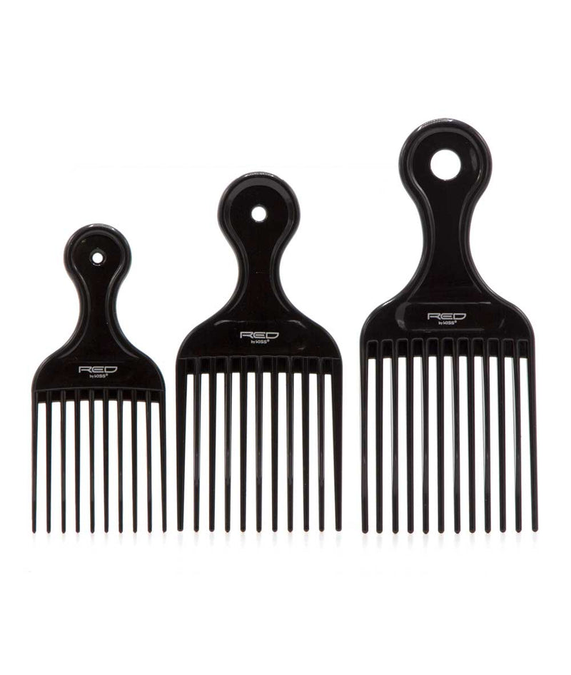 Red By Kiss Professional Plastic Styling Pik Set 