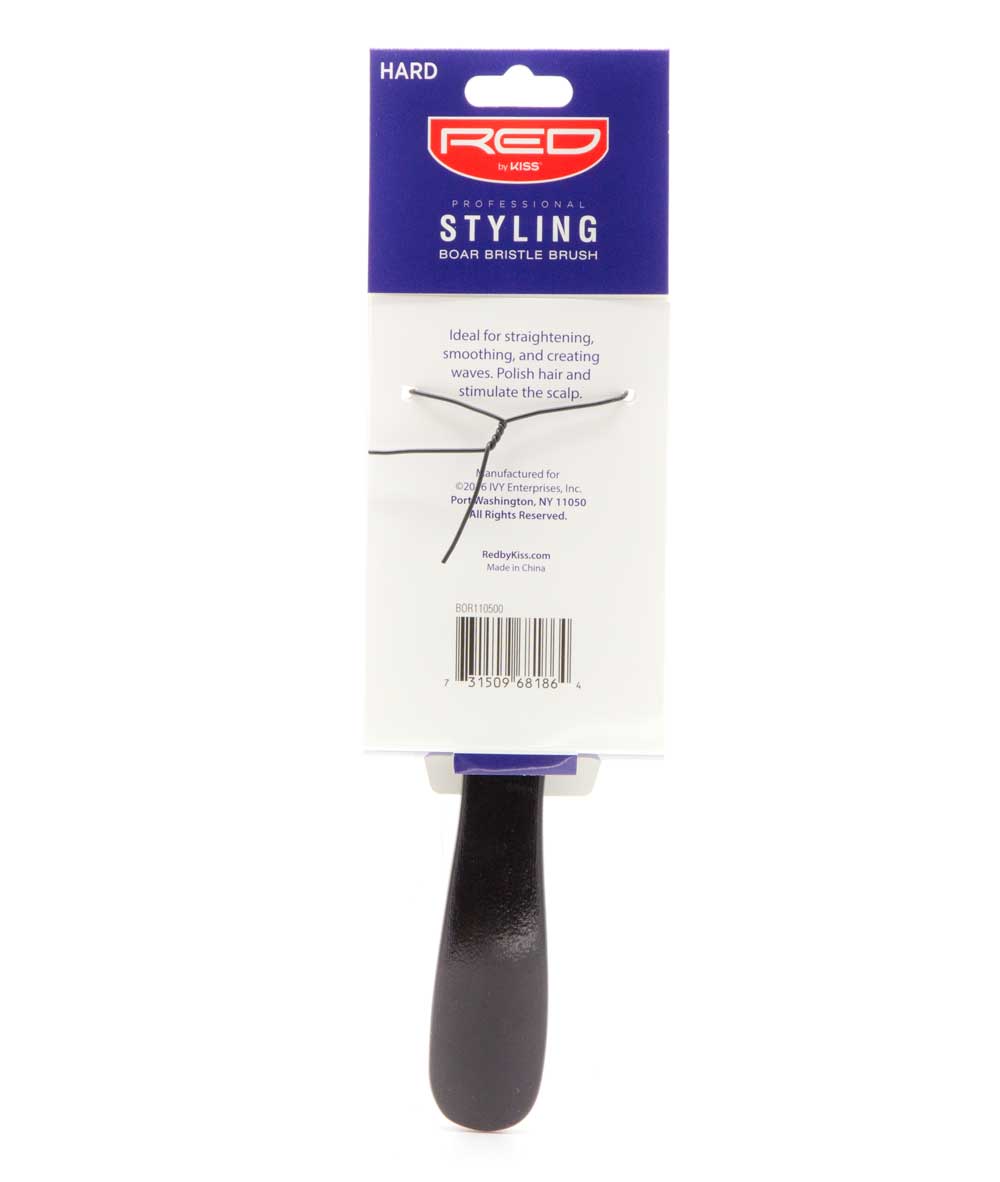 Red By Kiss Professional Styling Boar Bristle Brush Smooth Styling #Bor11, HAIR STYLING TOOLS - Cloré Beauty