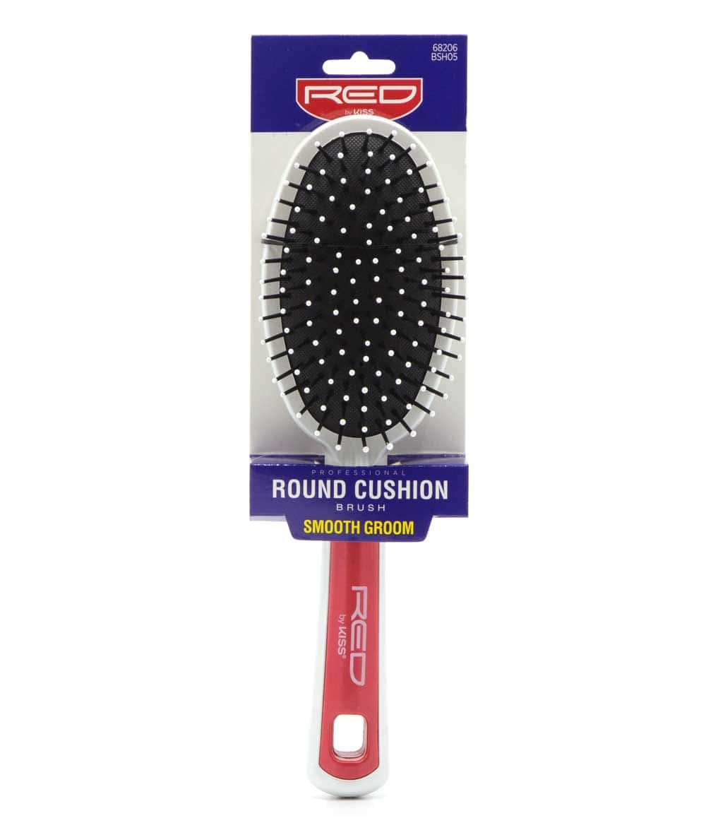 Red By Kiss Professional Round Cushion Smooth Groom Brush #HH18, HAIR STYLING TOOLS - Cloré Beauty